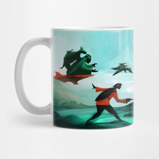 Fantasy art advanture Mug